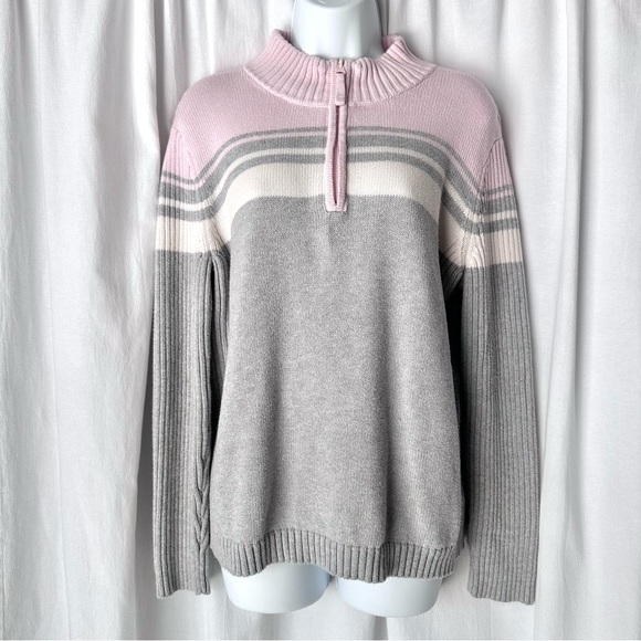 Vintage St. John's Bay Paste Stripe Sweater - Picture 4 of 9